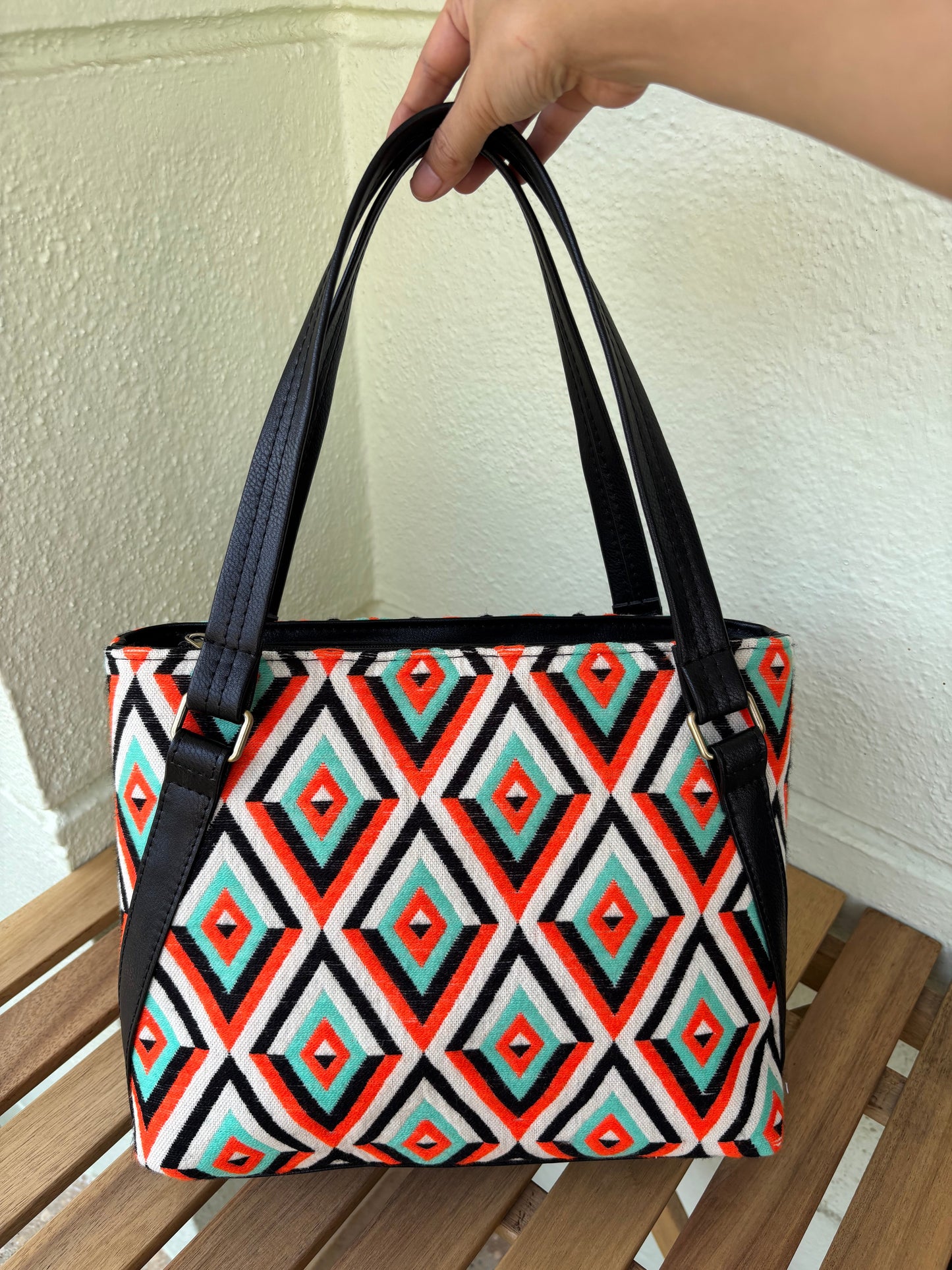Aztec Horizon Handcrafted Tote