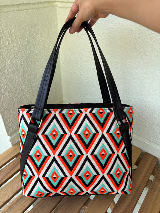 Aztec Horizon Handcrafted Tote