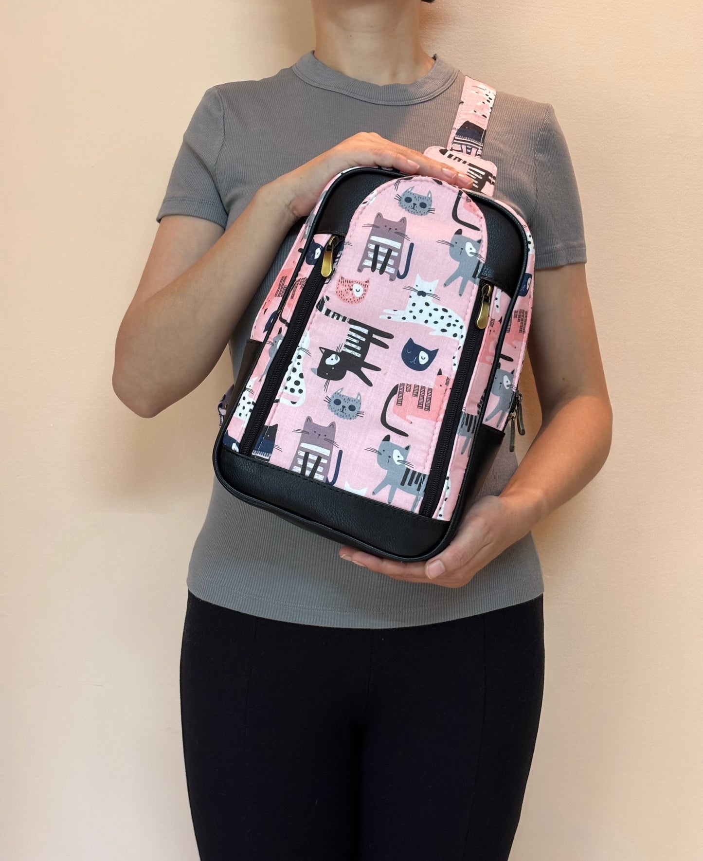 Meow Mix Handcrafted Backpack