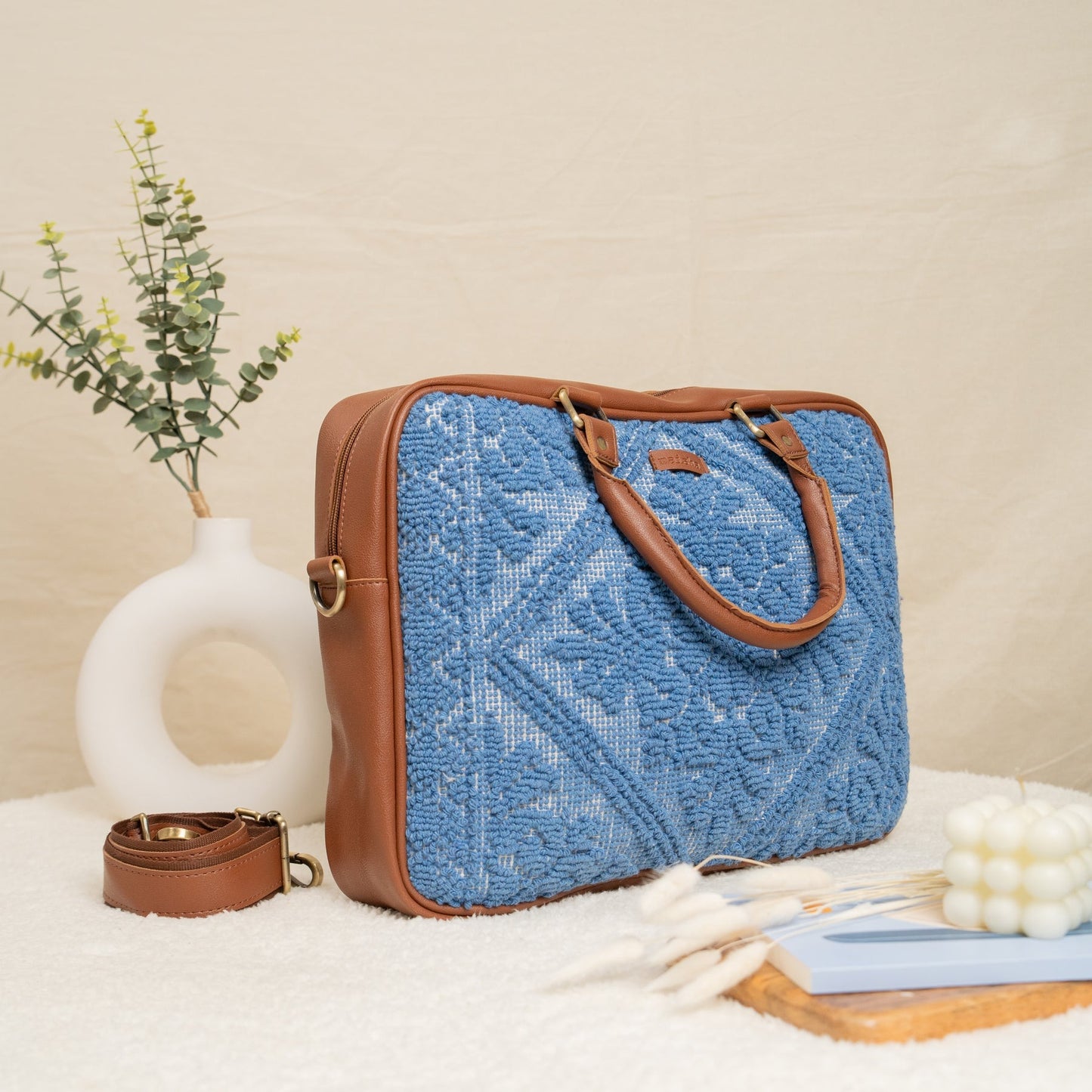 Electric Blue Laptop Bag