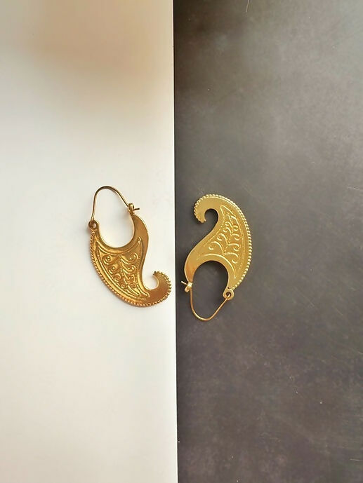 Butee Brass Earrings