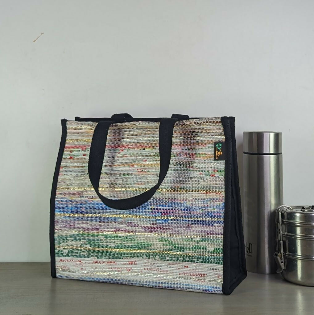 Upcycled Handwoven: The Lunch Bag