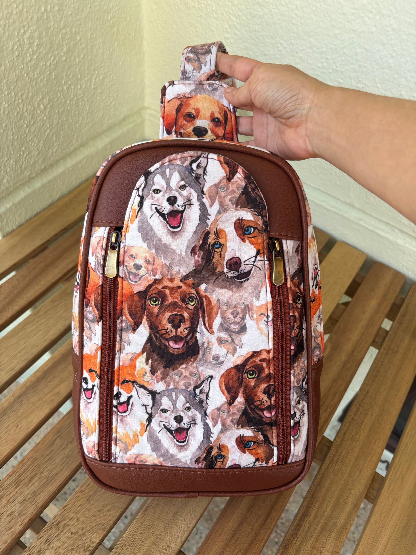 The Pawfect Chest & Back Handcrafted Backpack