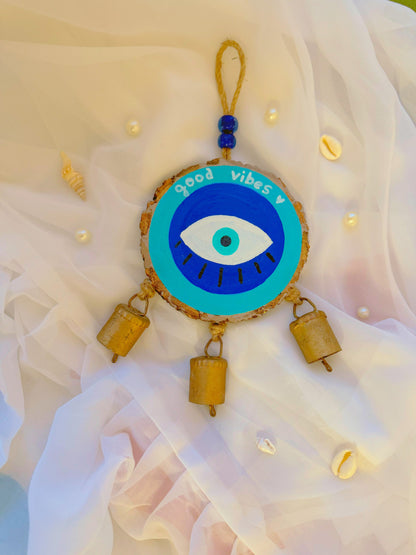 Evil Eye Wooden Chime