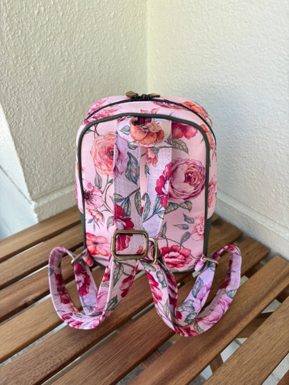 Rosa Garden Everyday Handcrafted Backpack
