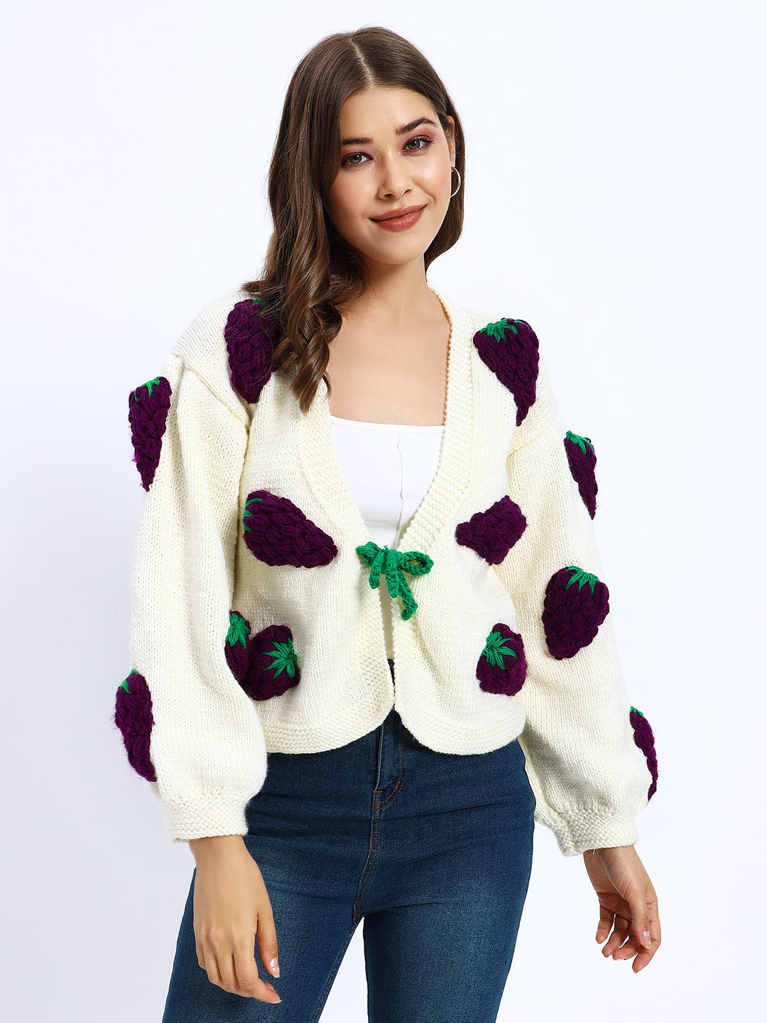 Berry Cardigan