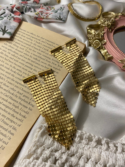 Gold Goddess Danglers