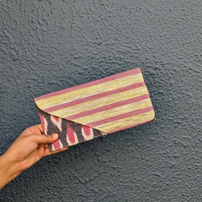 Upcycled Handwoven: Clutch It