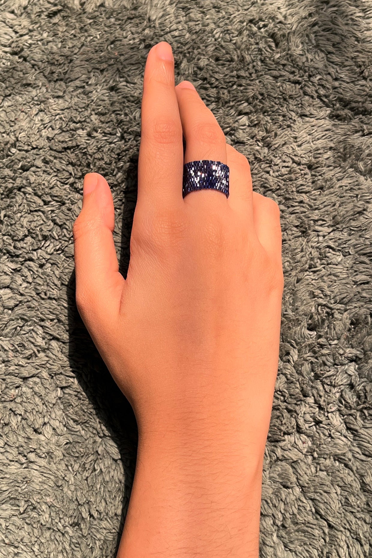 Witching Hour Beaded Ring