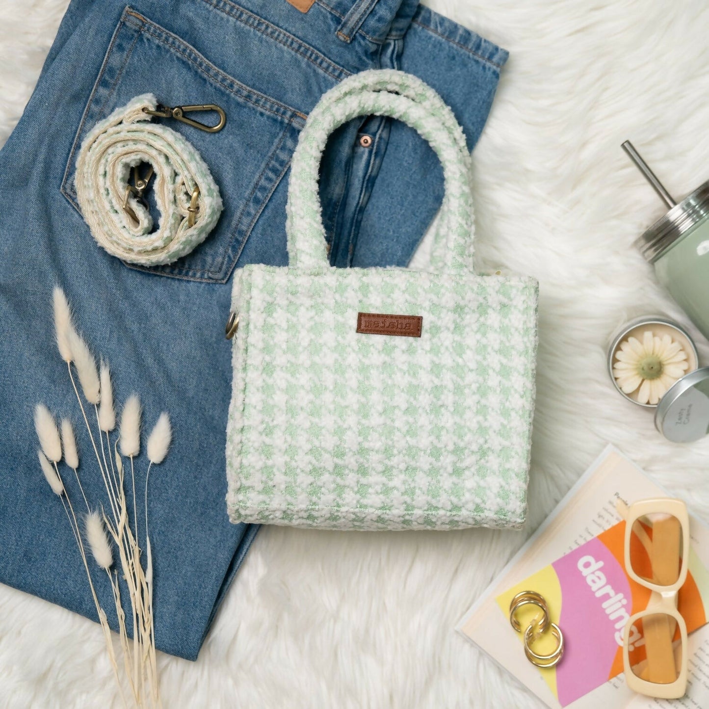 Mint Gelato Small Box Bag