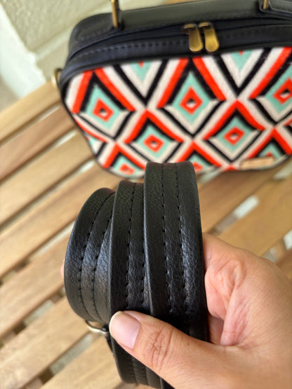 Geo Handcrafted Briefcase Sling