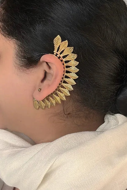 Amaani Brass Earcuffs