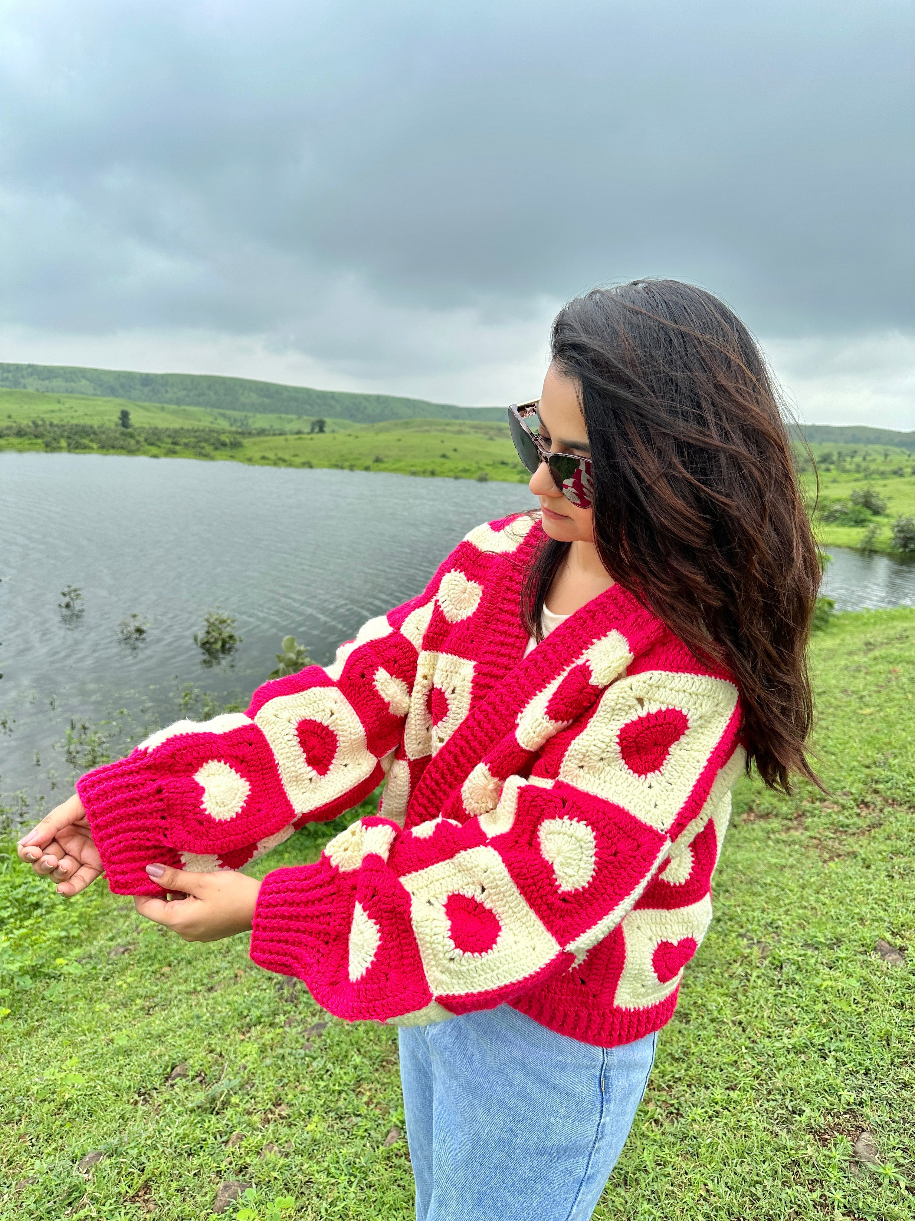 HUMAN MADE HEART BADGE KNIT CARDIGAN HUMAN MADE – SWEATERS