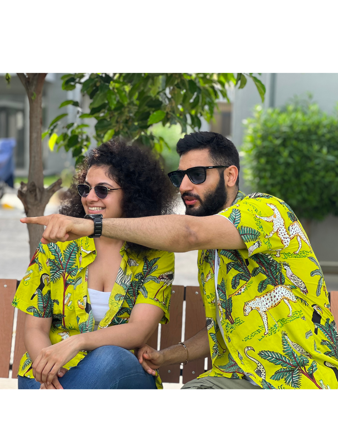 Green Jungle Unisex Short Sleeves Shirt