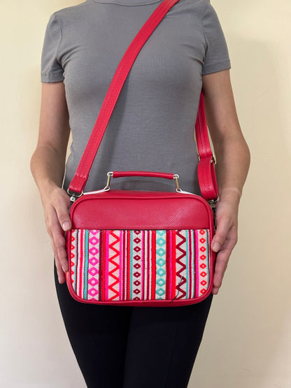 Vivid Handcrafted Briefcase Sling