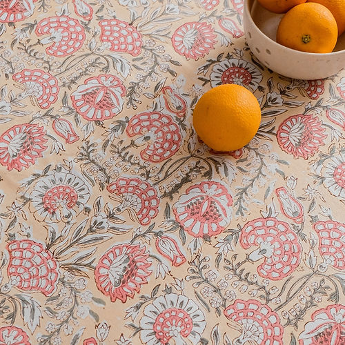 Blushing Meadows Wipeable & Anti-slip Tablecover - RECTANGLE