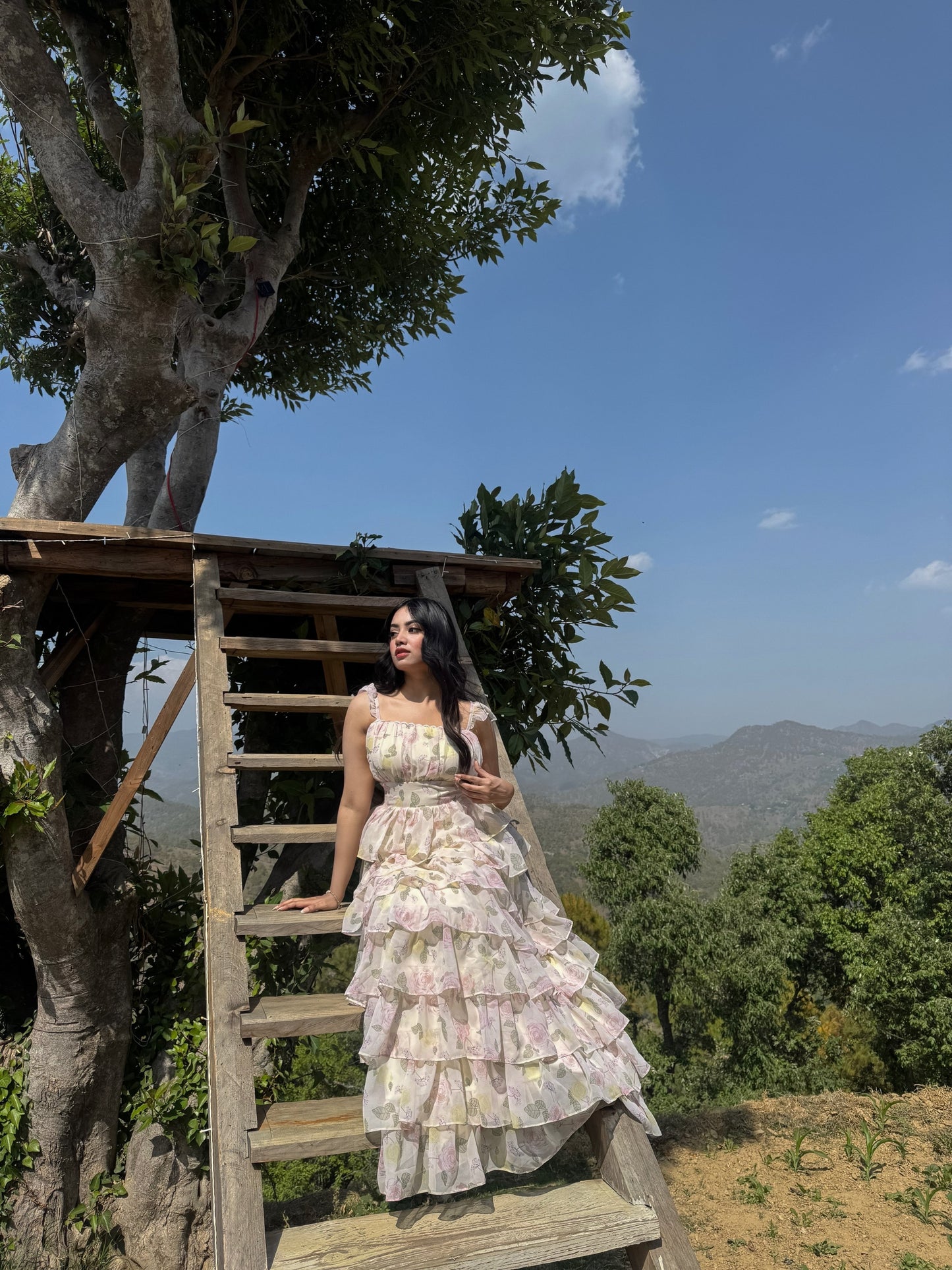 Soft Belle Flare Dress