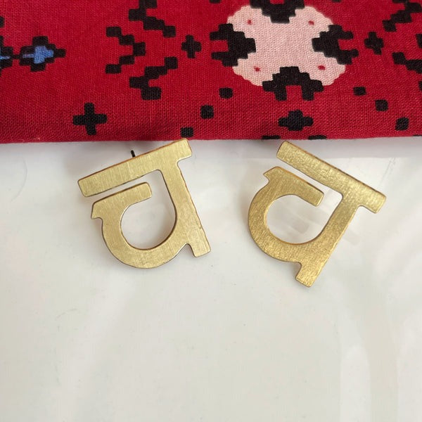 Alphabet Earrings