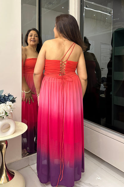 Ombre Sunset Gown