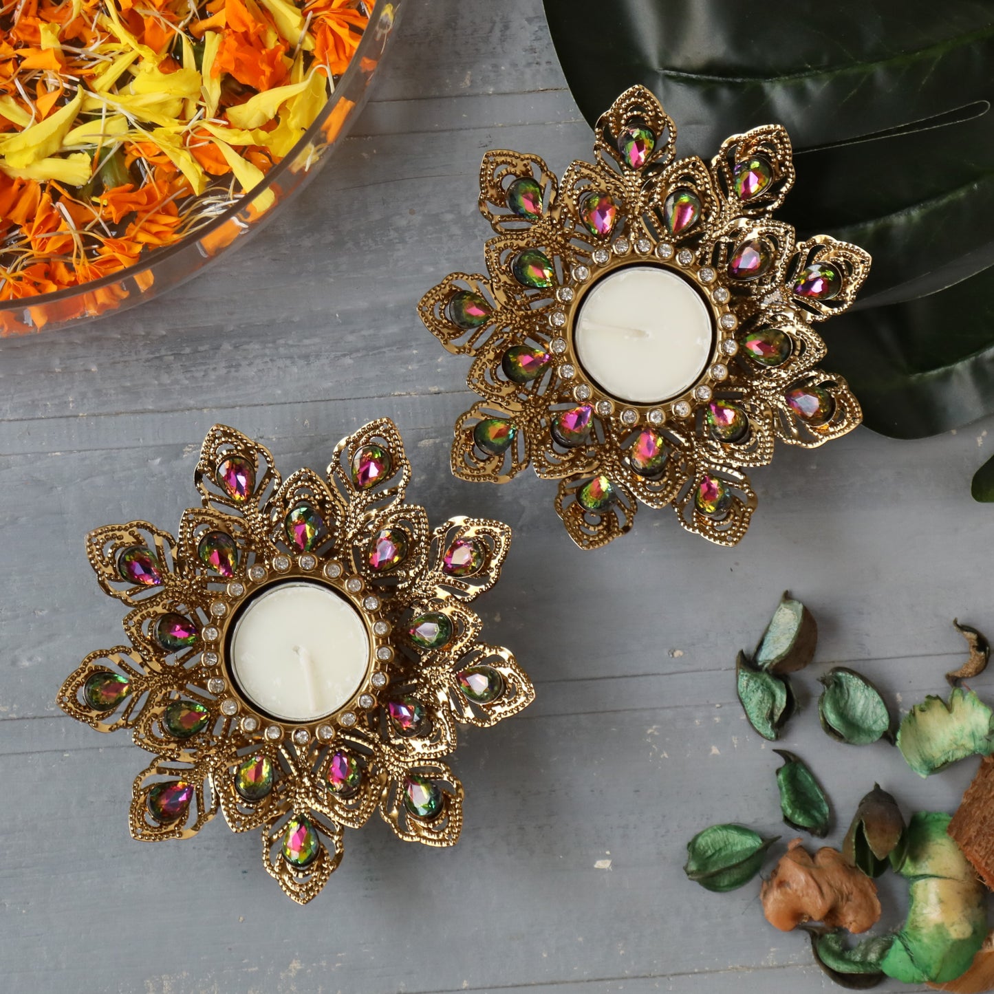 Flower Festive Diya