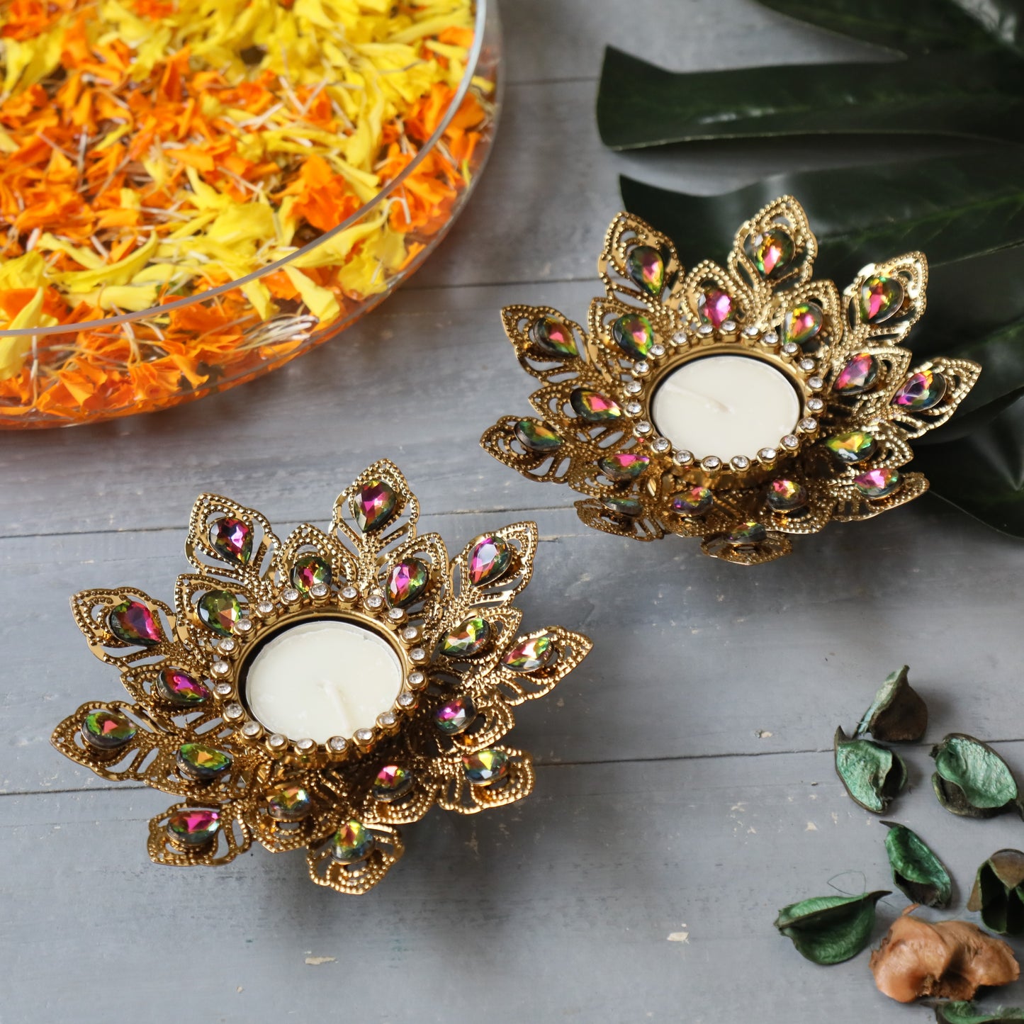 Flower Festive Diya