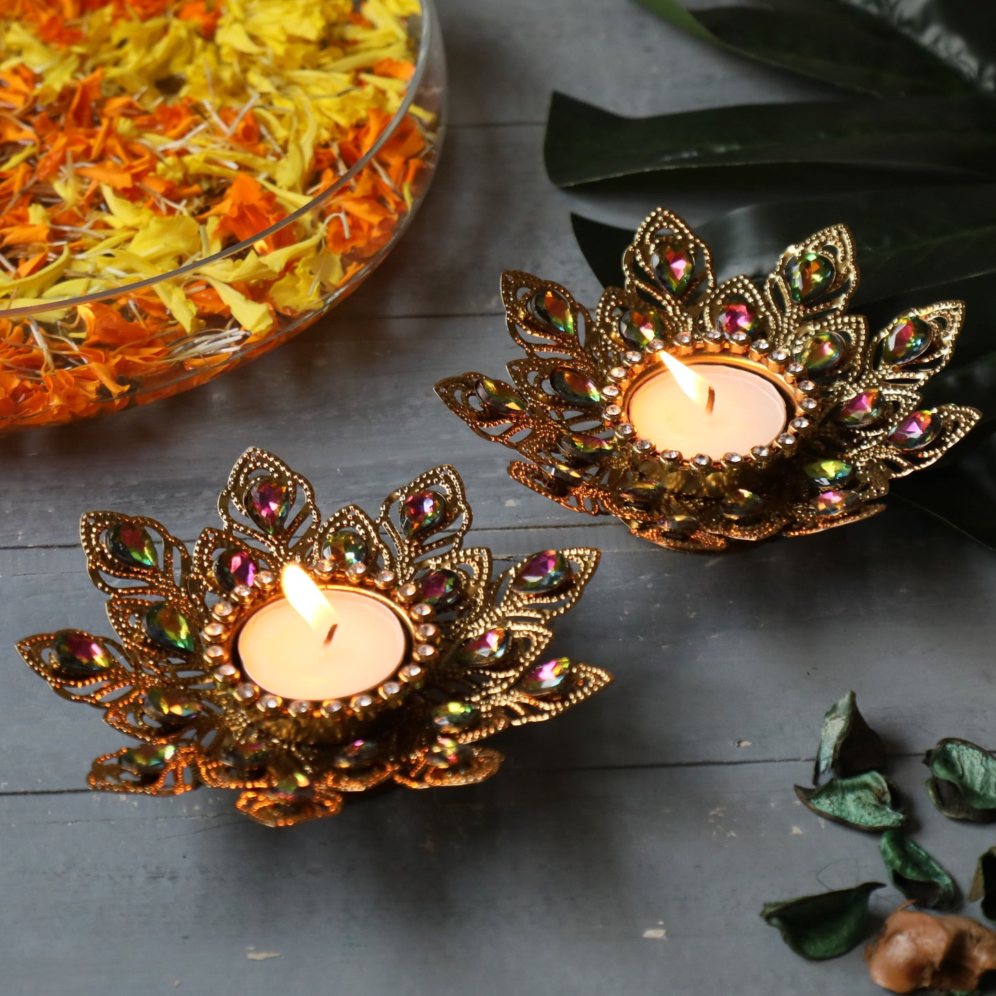 Flower Festive Diya