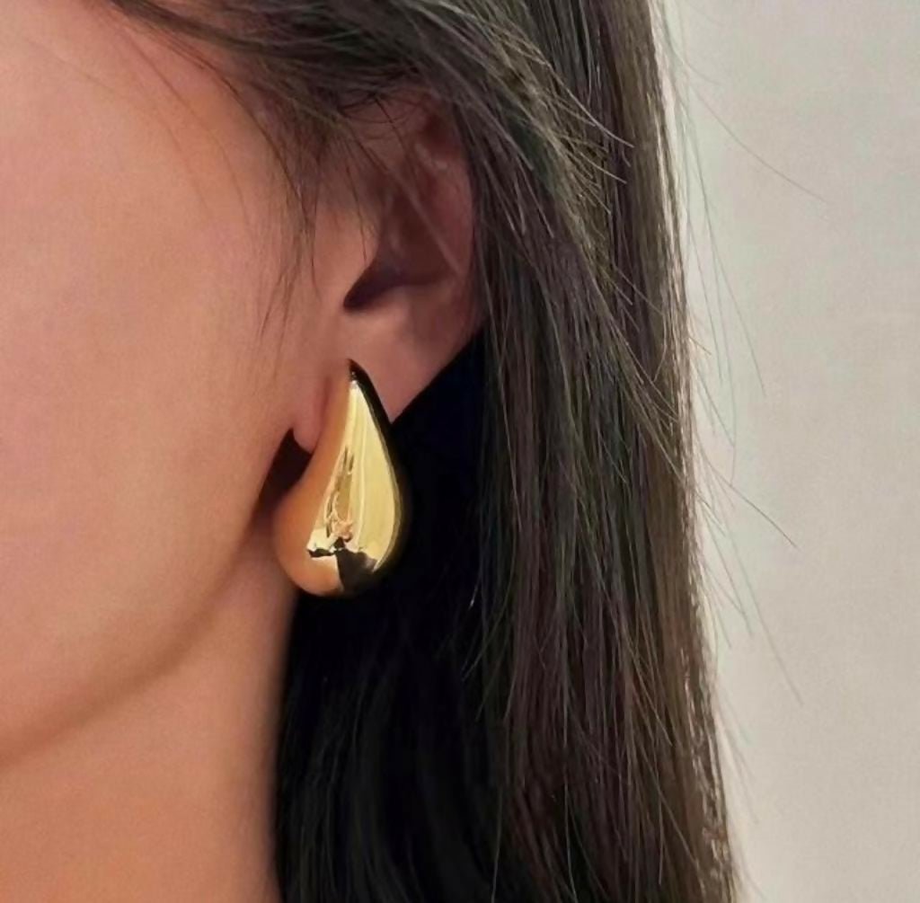 Gold Drop Earrings