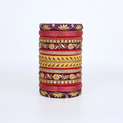 Inara Multicolor Bangle Set