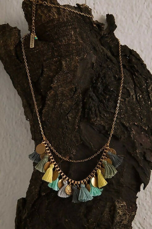 Tassel & Chain Necklace