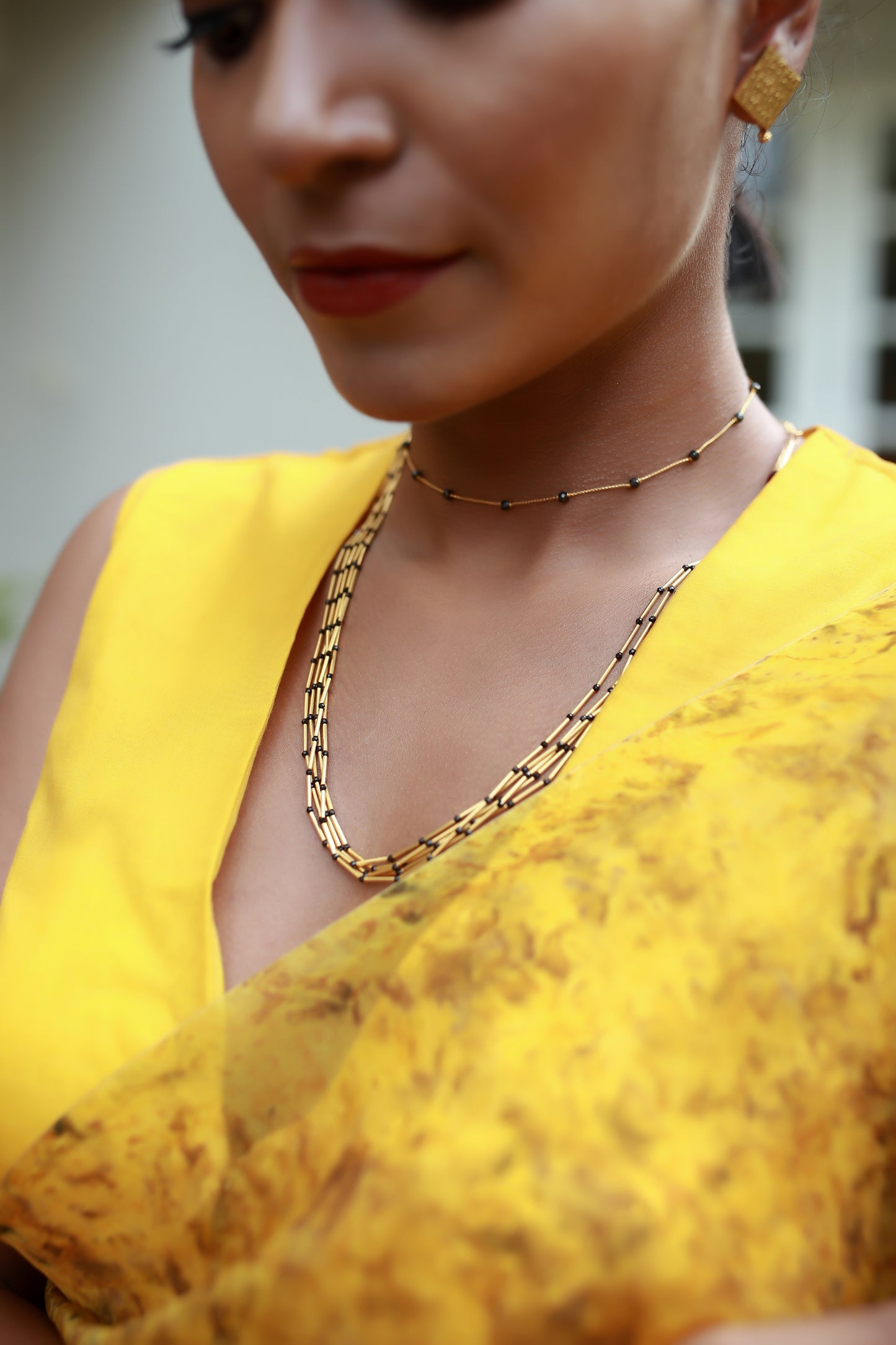 Natural Flower Dyed Sunhera Silk Saree