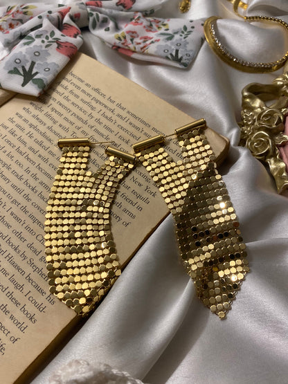 Gold Goddess Danglers