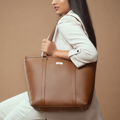 Solid Leather Tote bag