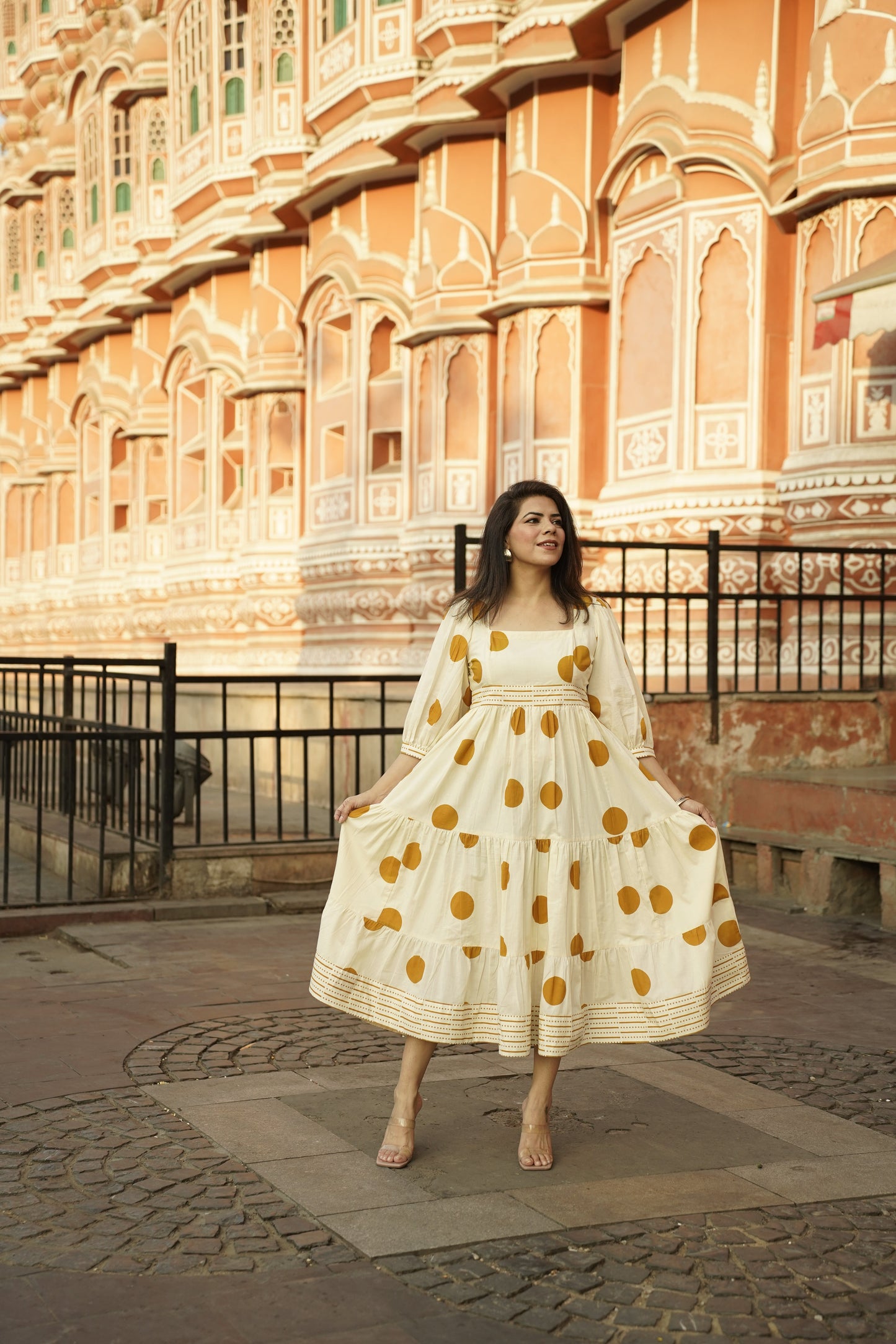 Polka Dots Printed Dress