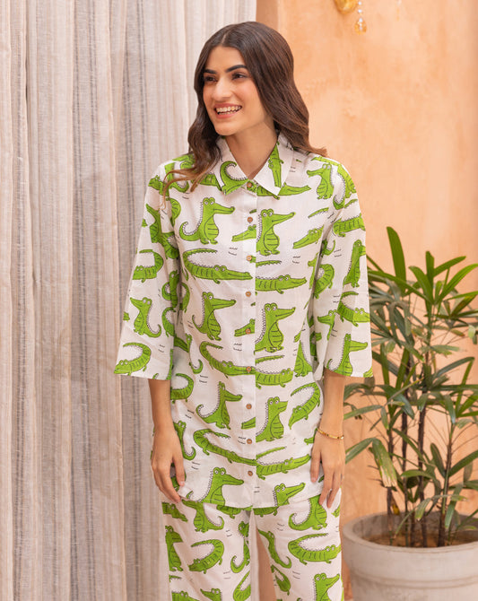 Agar Magar Cotton Co-ord Set