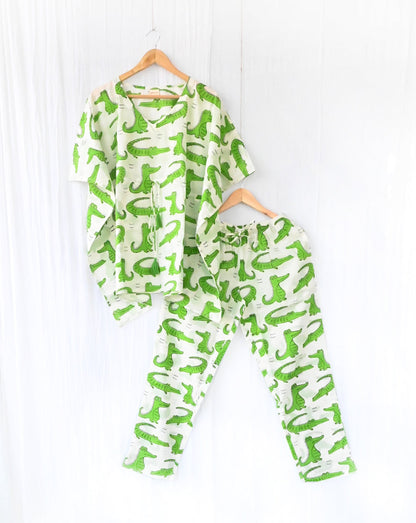 Agar Magar Original Chill Jams Cotton Co-ord Set