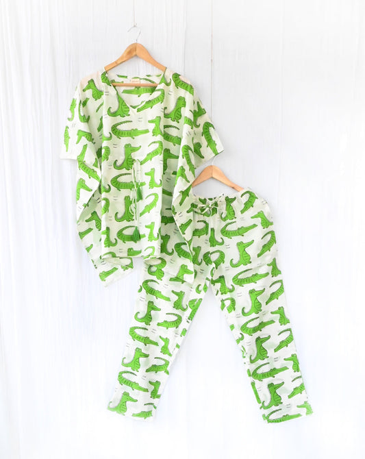 Agar Magar Original Chill Jams Cotton Co-ord Set