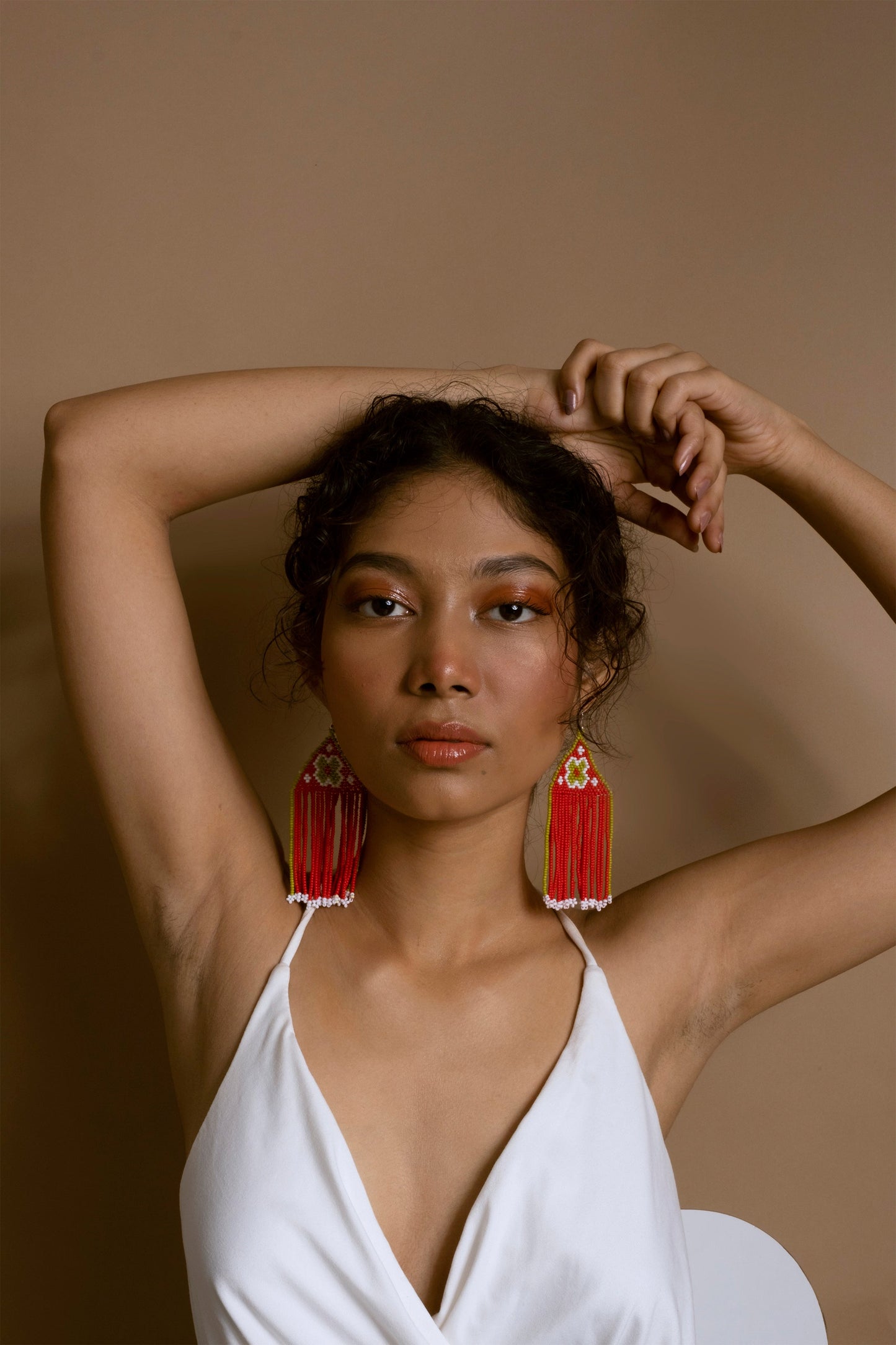 Akhrot Beaded Earrings