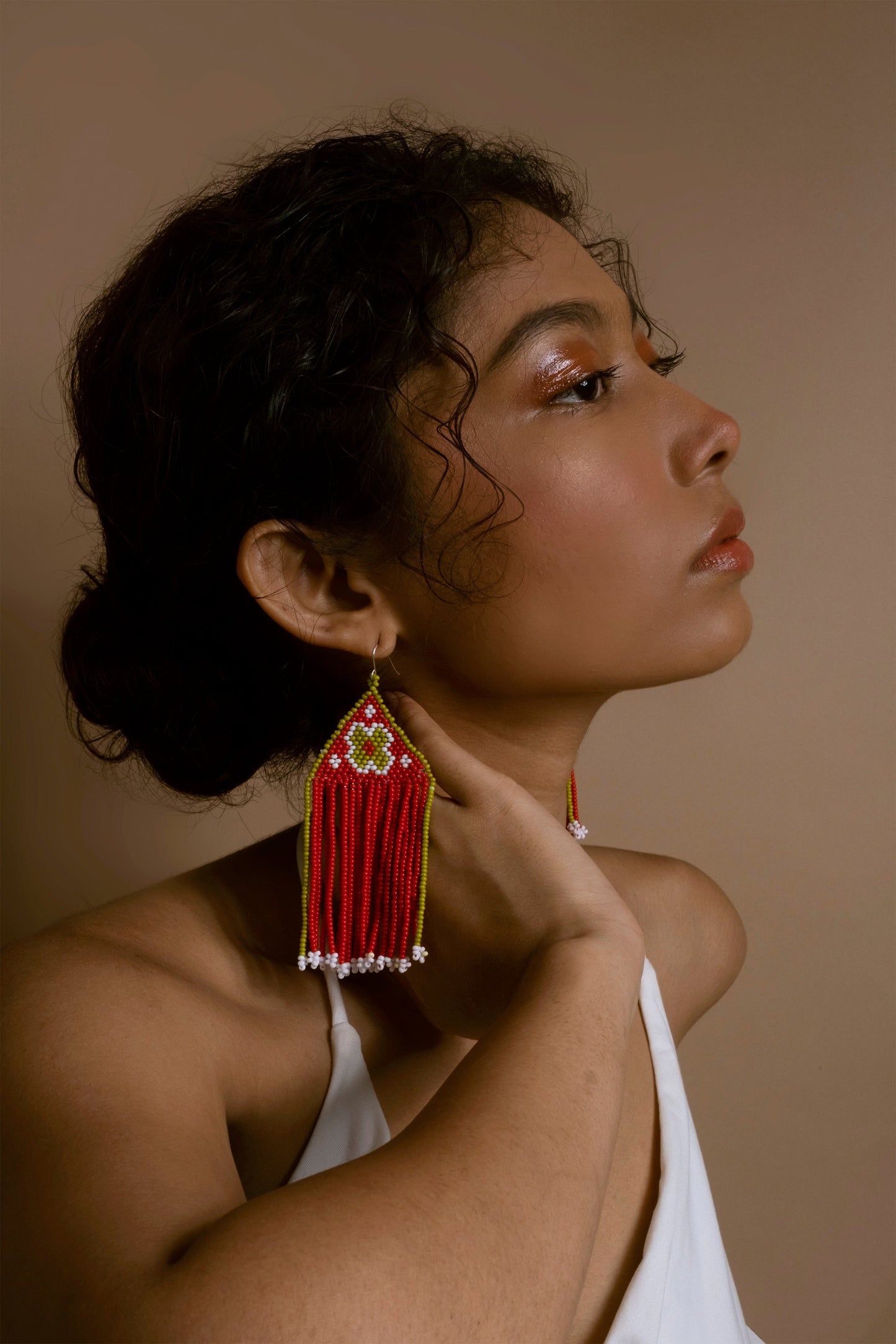 Akhrot Beaded Earrings