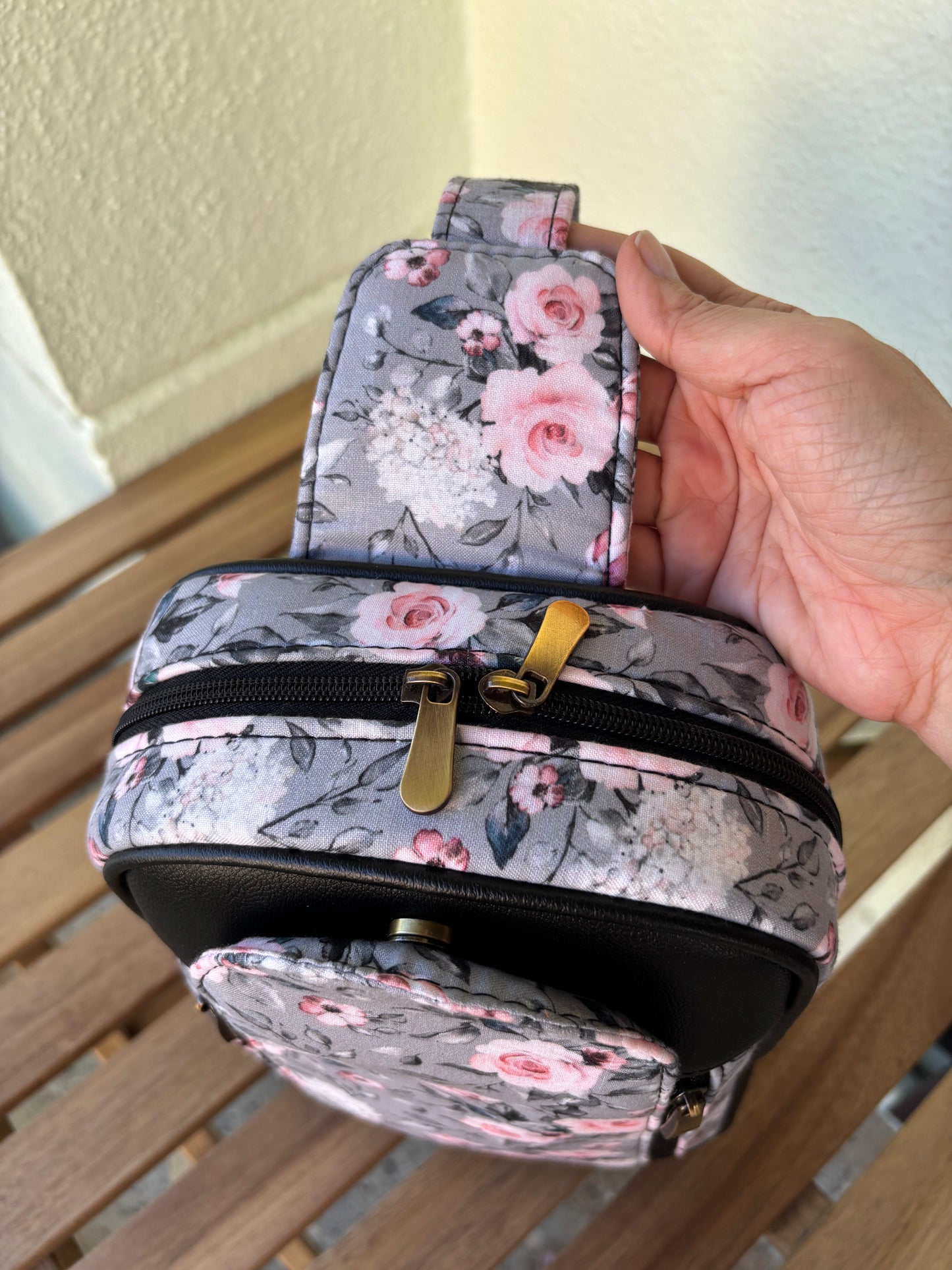 Smoky Rose Handcrafted Backpack