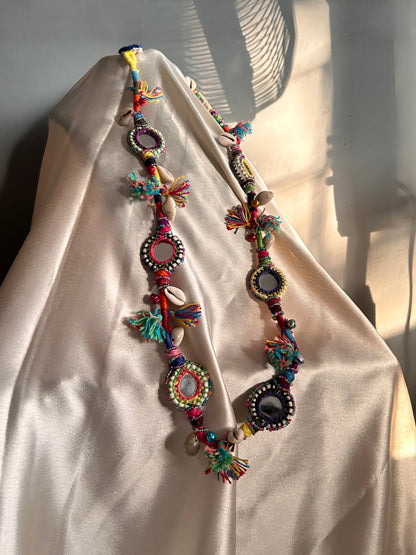 Mirror Kutchy Multicolor Necklace