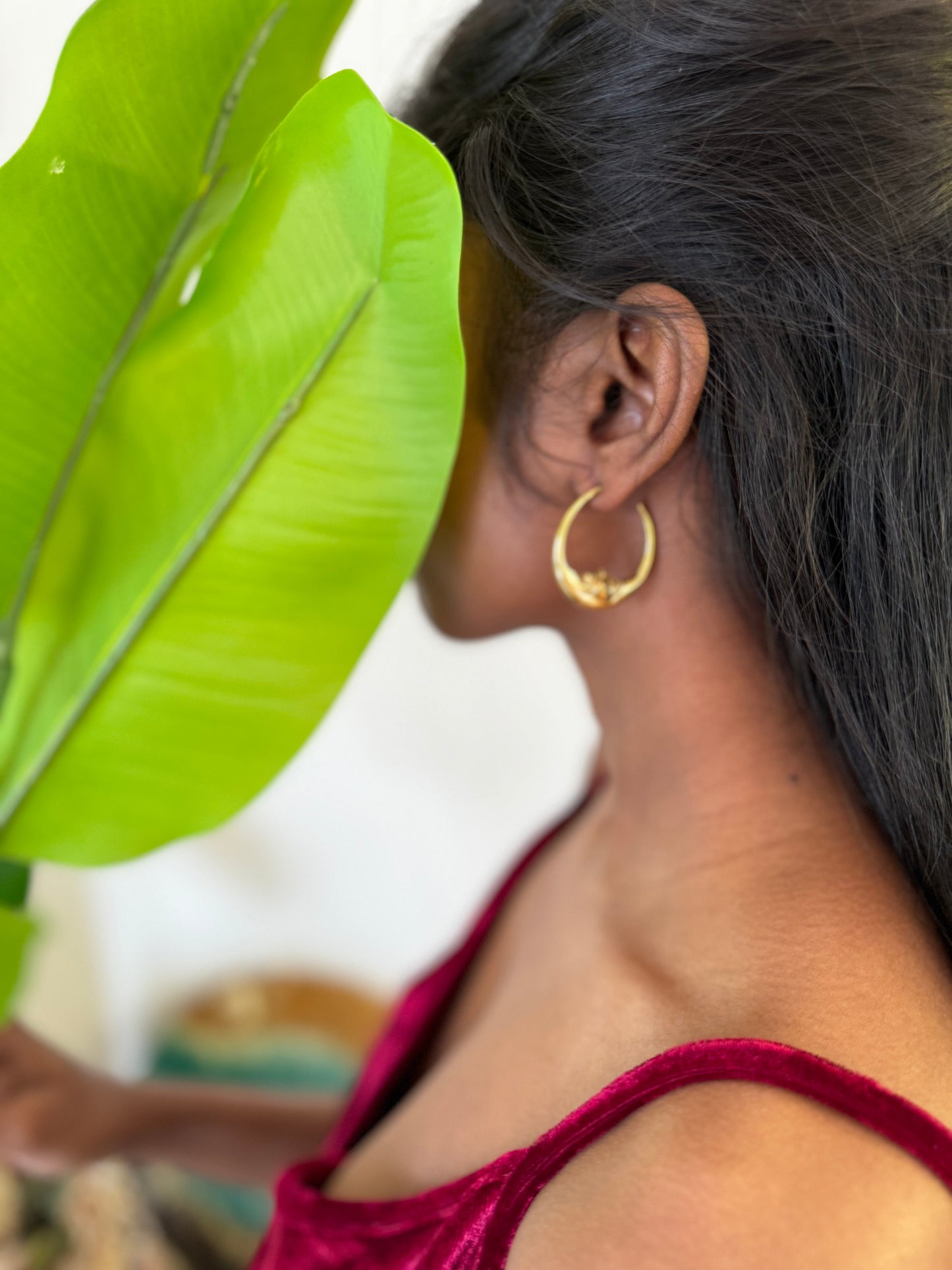 Chandrama earrings