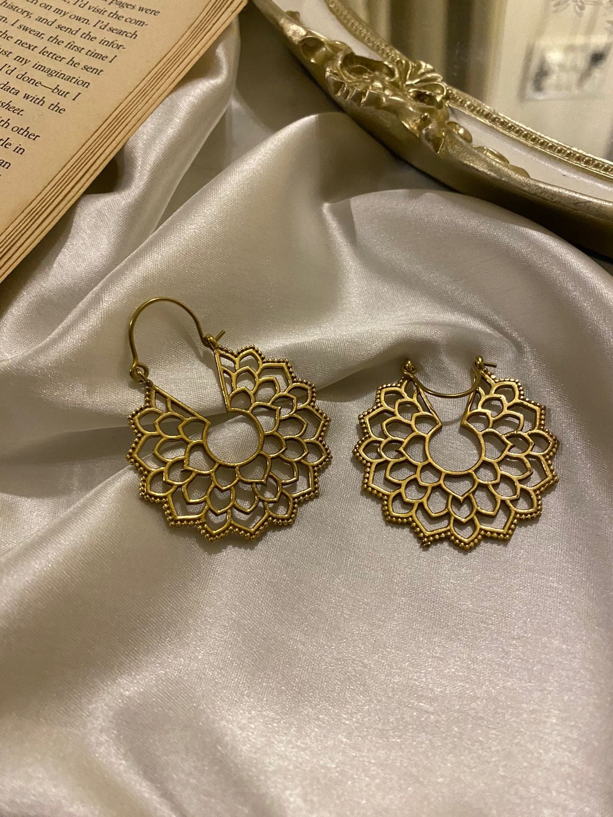 Maya Greek Art Earrings