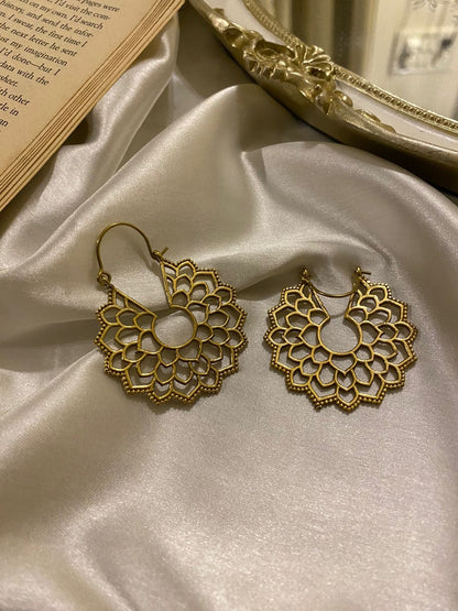 Maya Greek Art Earrings