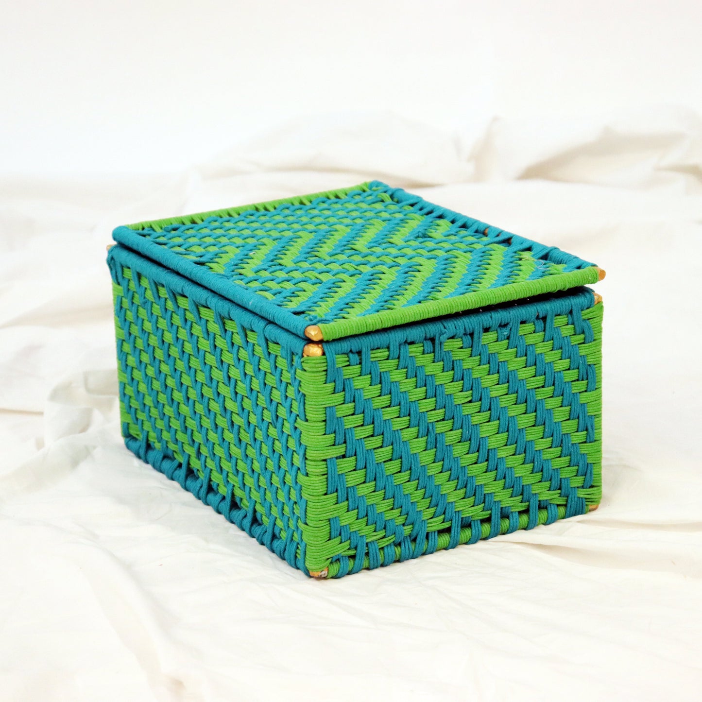 Storage Hand-Woven Basket