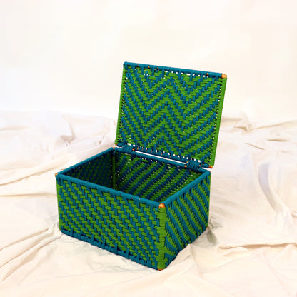 Storage Hand-Woven Basket