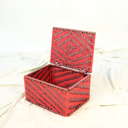 Storage Hand-Woven Basket