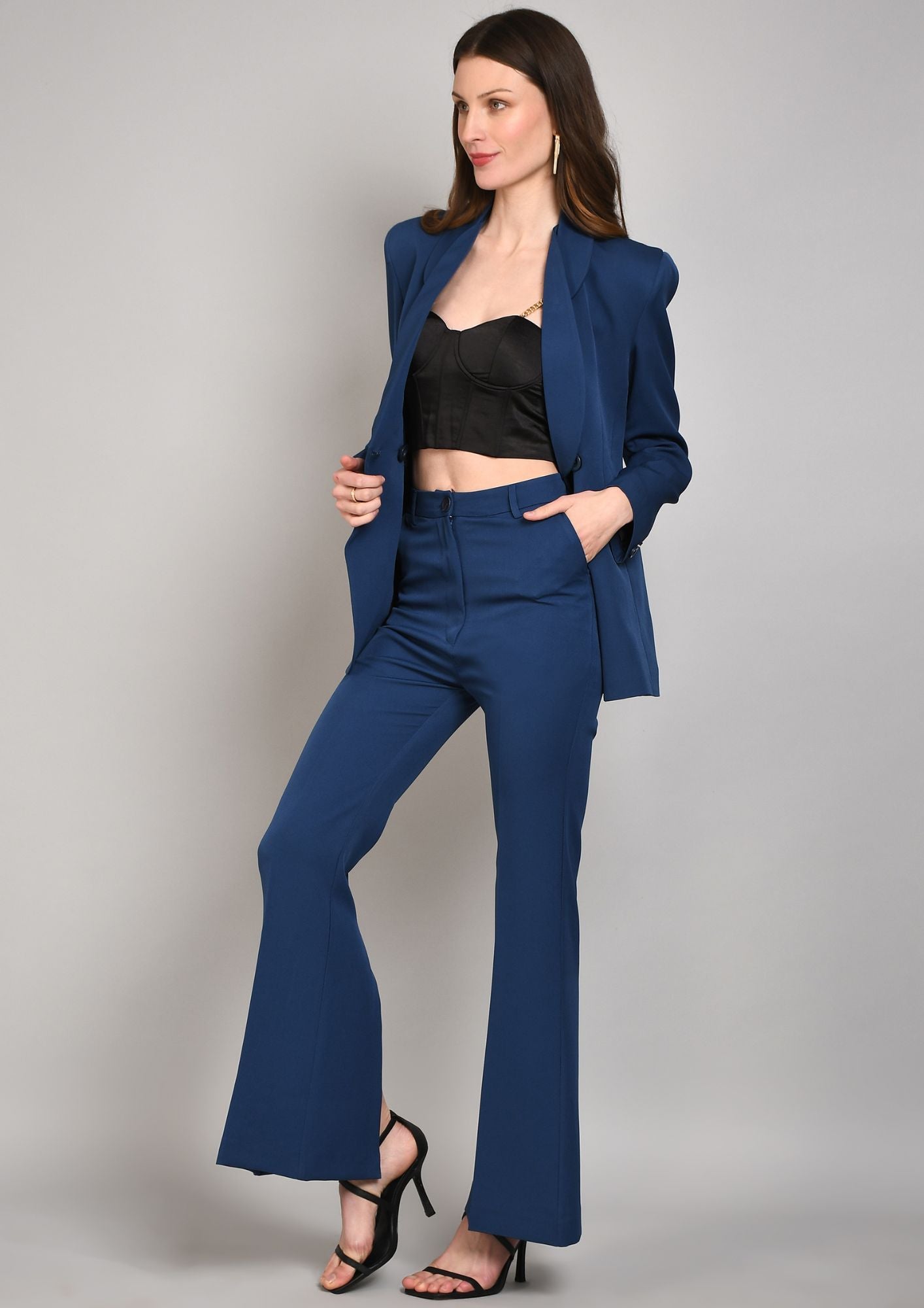 Back Slit Trousers