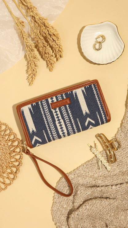 Adventurous Blue Wallet