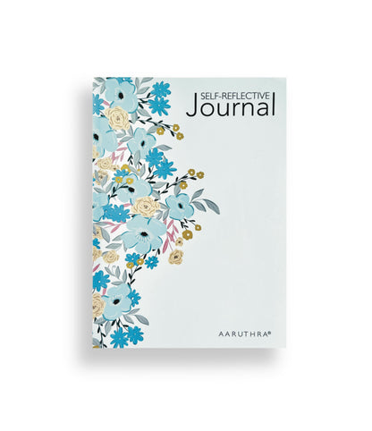 Self Reflective Journal | Blue Floral