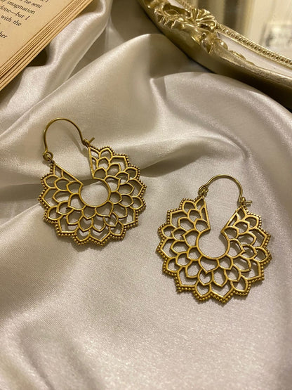 Maya Greek Art Earrings